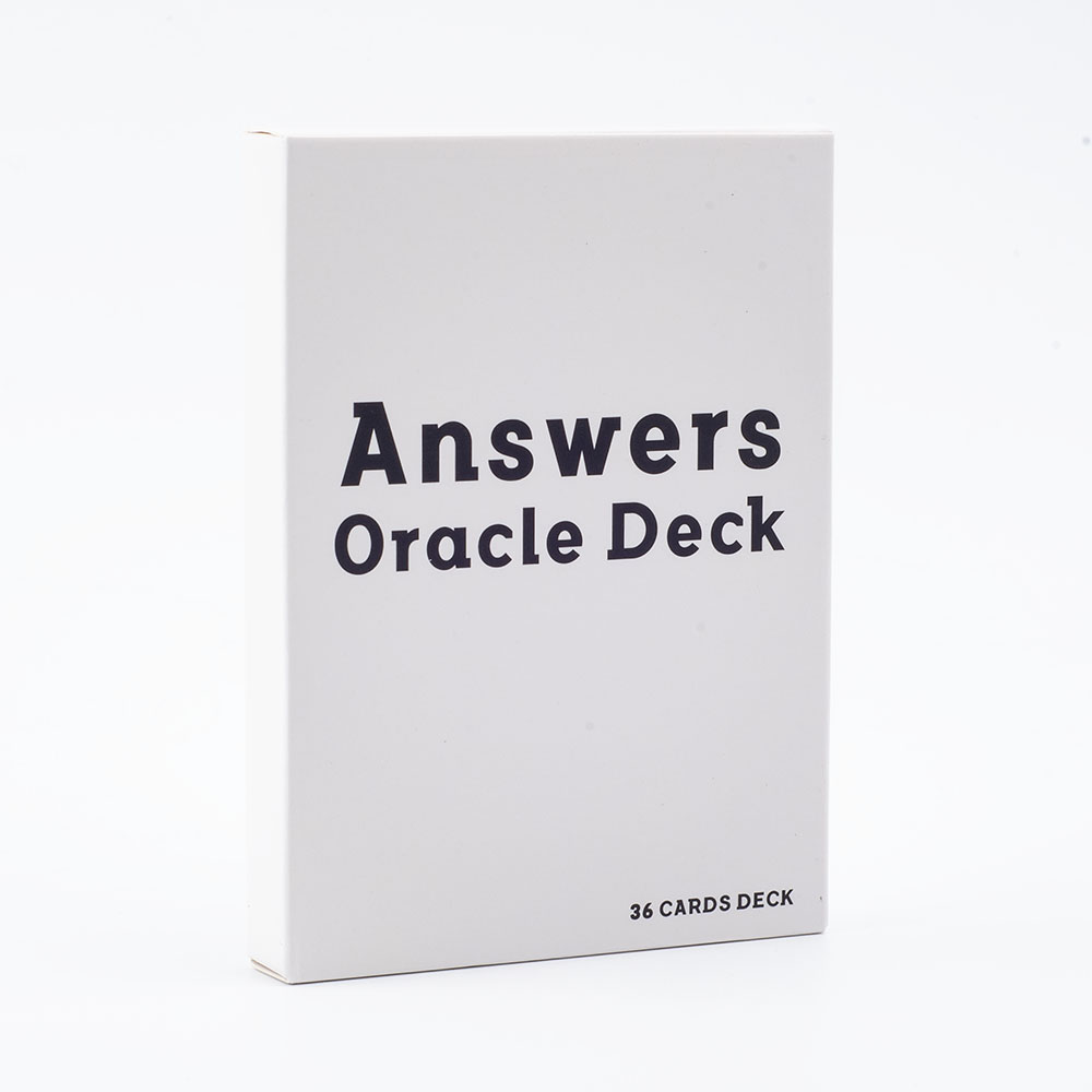 Board Game Quantum - 回答 Oracle デッキ 36 枚のカード メッセージ