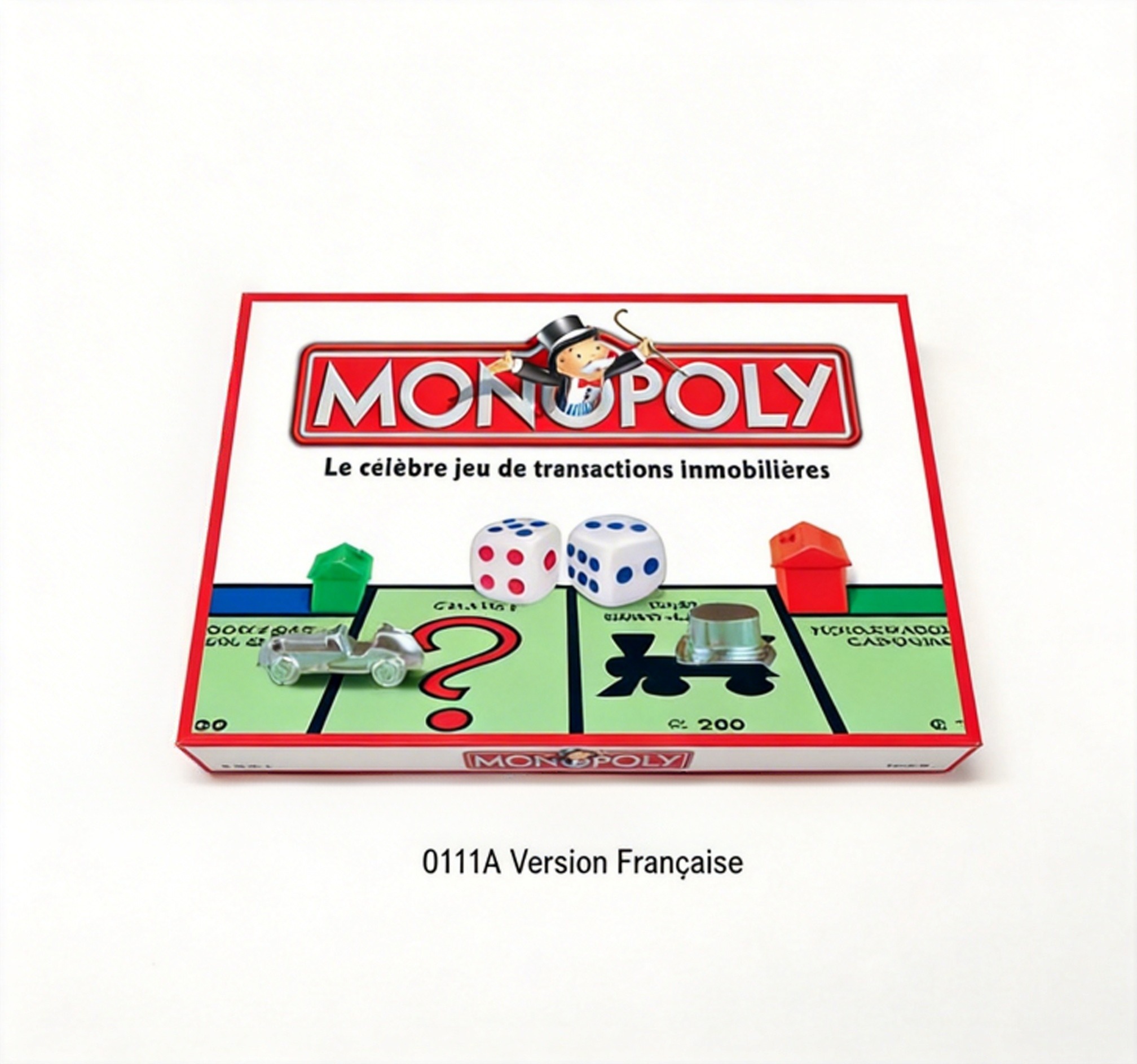 Board Game Monopoly - モノポリー クラシック プレミアム 精巧な職人技によるボードゲーム愛好家とパーティーや集まりに最適なアイテム - フランス語版