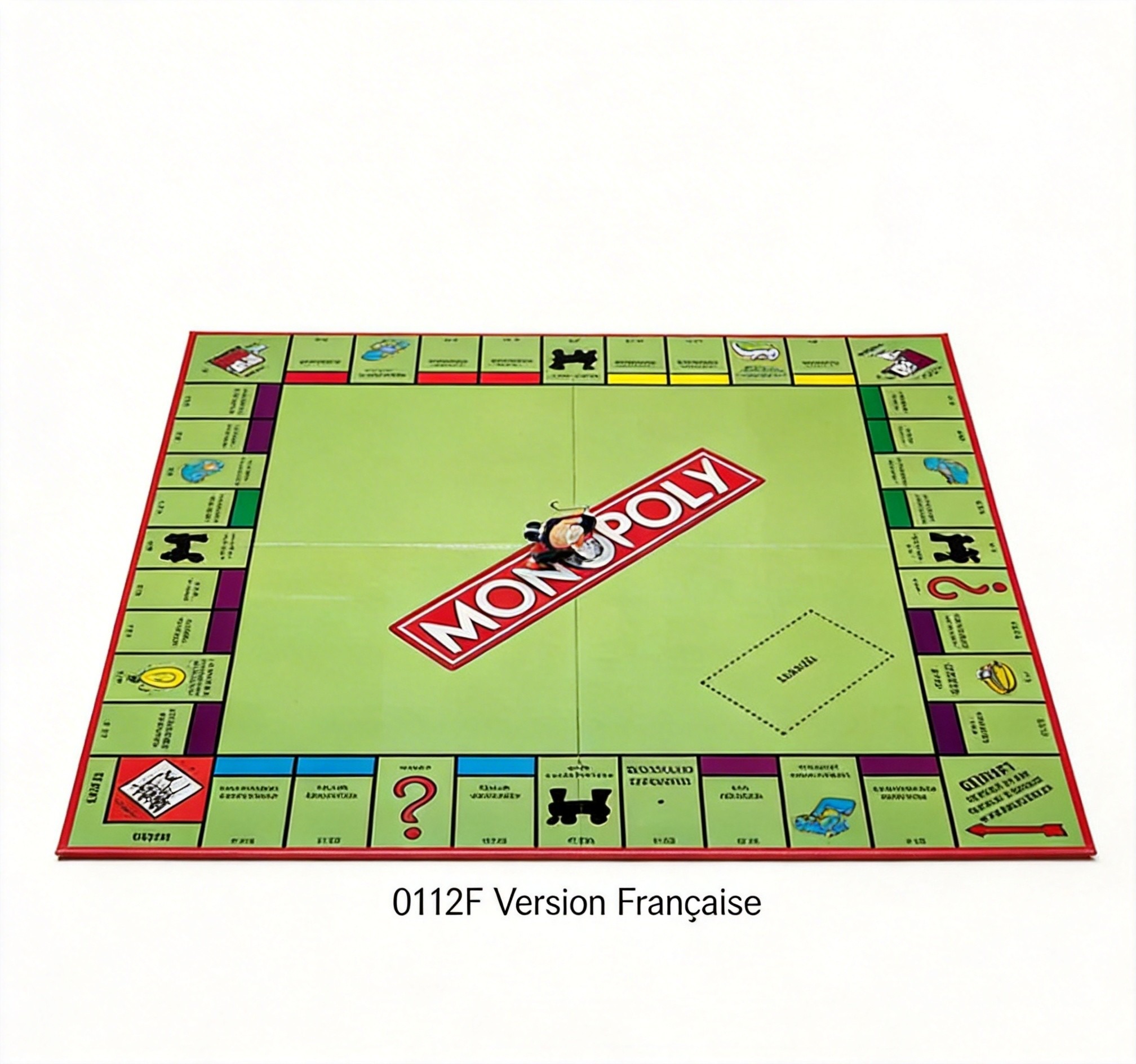 Board Game Monopoly - モノポリー - プレミアム高品質コンポーネントでボードゲーム愛好家やパーティーや集まりに最適 - フランス語版