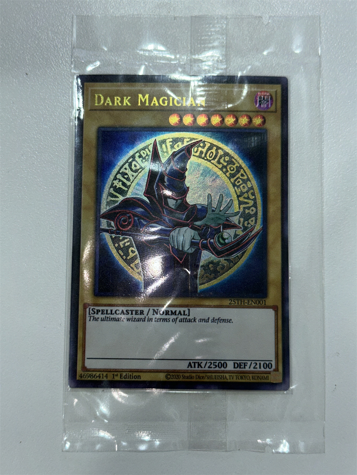 Board Game Gi - 遊戯王 TCG ダークマジシャン 25th-EN001 マギアシリーズ 子供向けギフトコレクション
