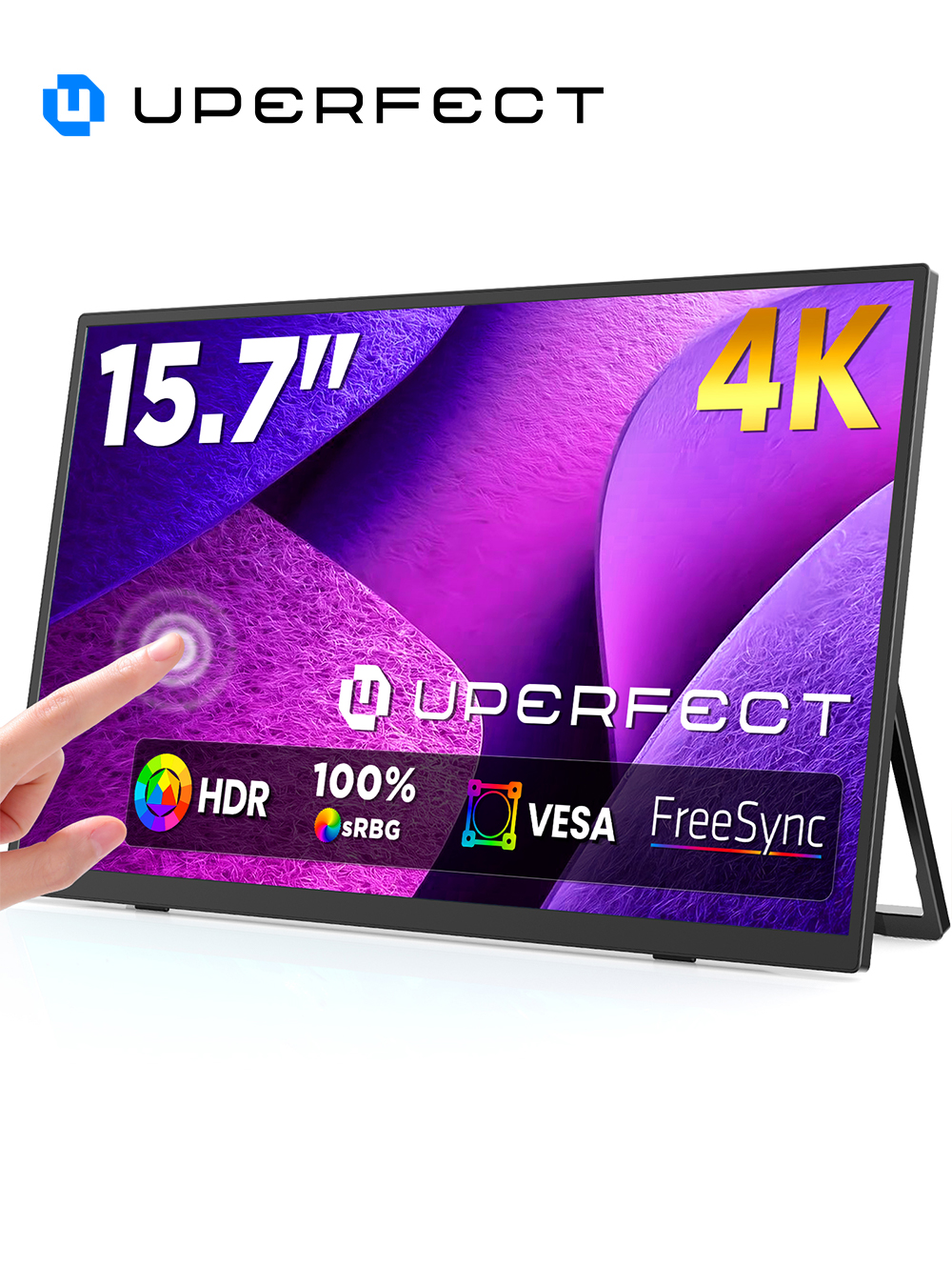 Board Game Journal - UPERFECT 4K ポータブルモニター タッチスクリーン 15.7 インチ