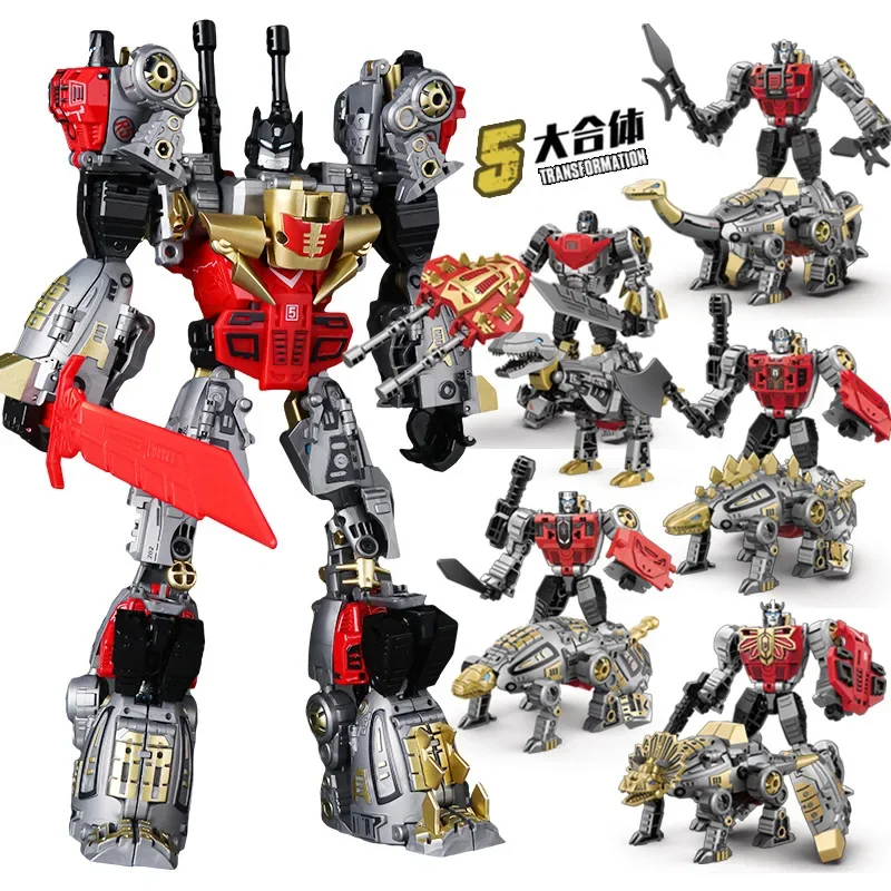 Board Game Hegemony - 変換おもちゃ G1 恐竜 5IN1 コンビネーション Dinobot