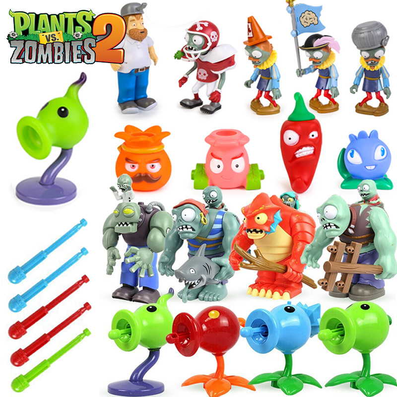Board Game Zombie - Plants Vs Zombies おもちゃセット 箱なし シャドウピーブレイジーデイブ