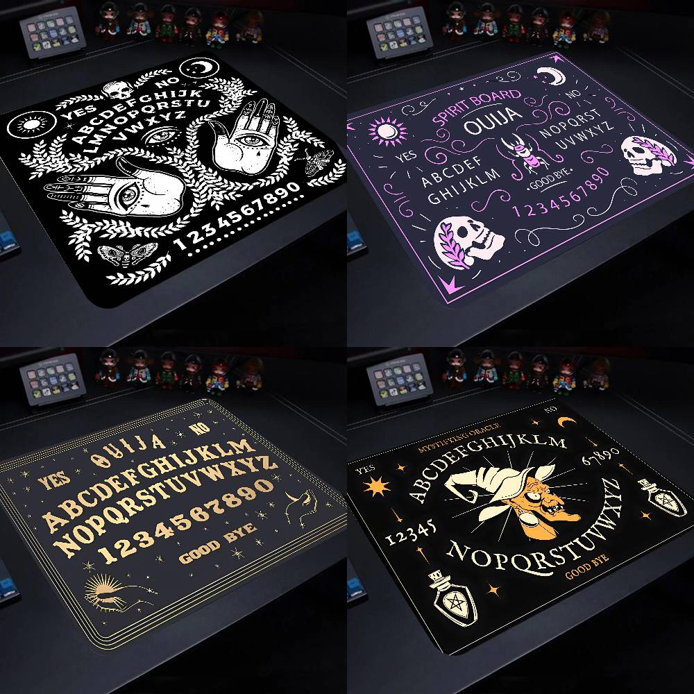 Board Game Journal - 1pc ハロウィンウィジャボード小型マウスパッドゲーミングラップトップマウスパッドゲーマーカーペットキーボードマットデスクプロテクター