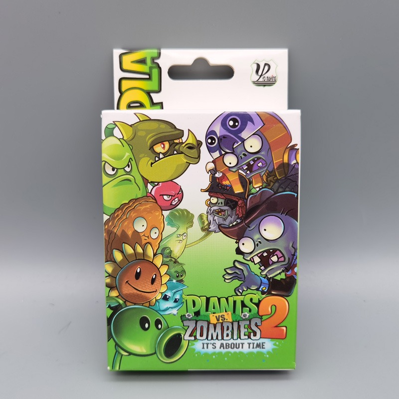 Board Game Zombie - Plants Vs. Zombies アニメ漫画トランプデッキ かわいいボードゲームカード テーブルトップゲーム用