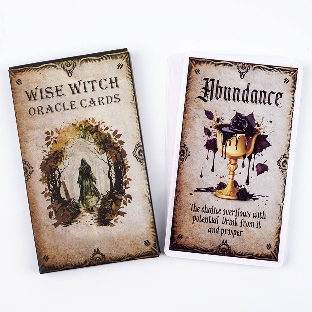 賢い魔女オラクルカード 20 個英語版運命占いタロットカード - Board Game Quantum のレビューと価格