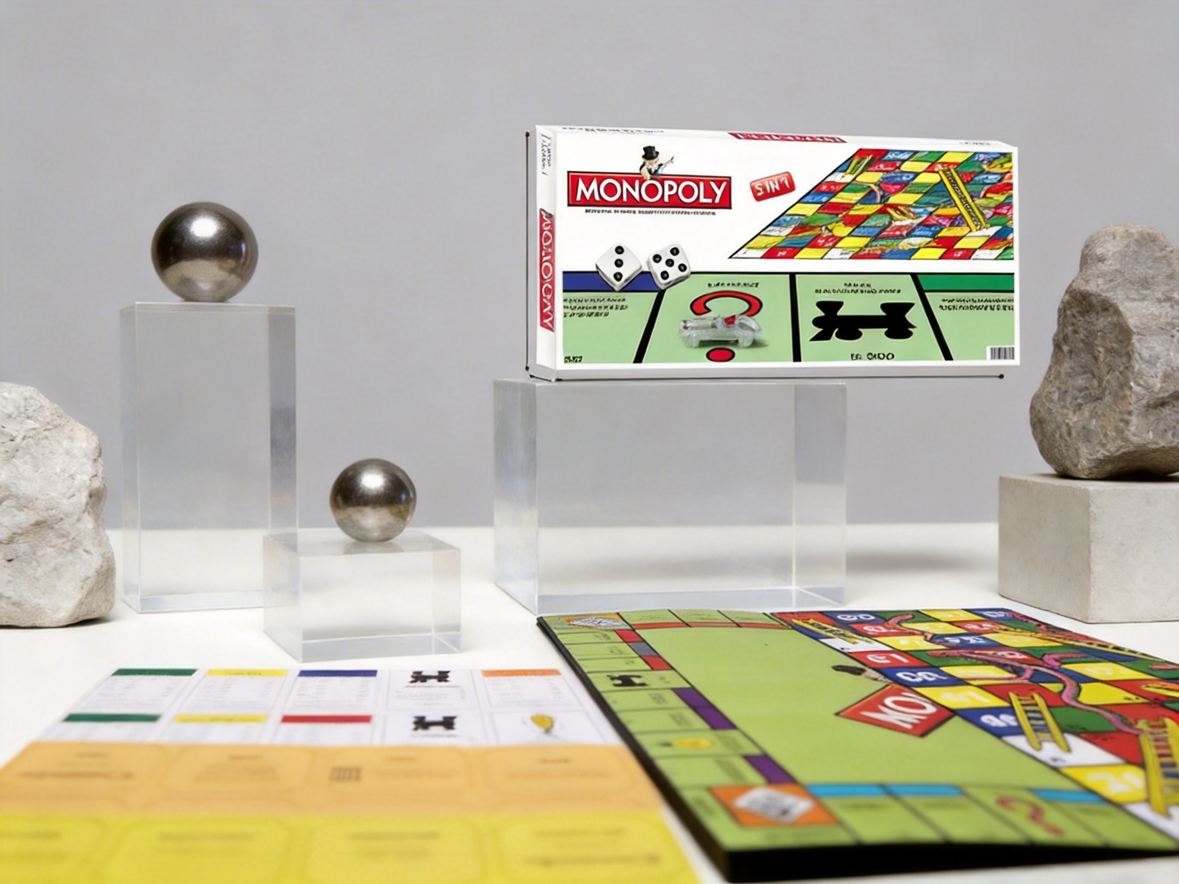 モノポリー 2-in-1 ボードゲーム - 子供と大人のため - Board Game Monopoly のレビューと価格