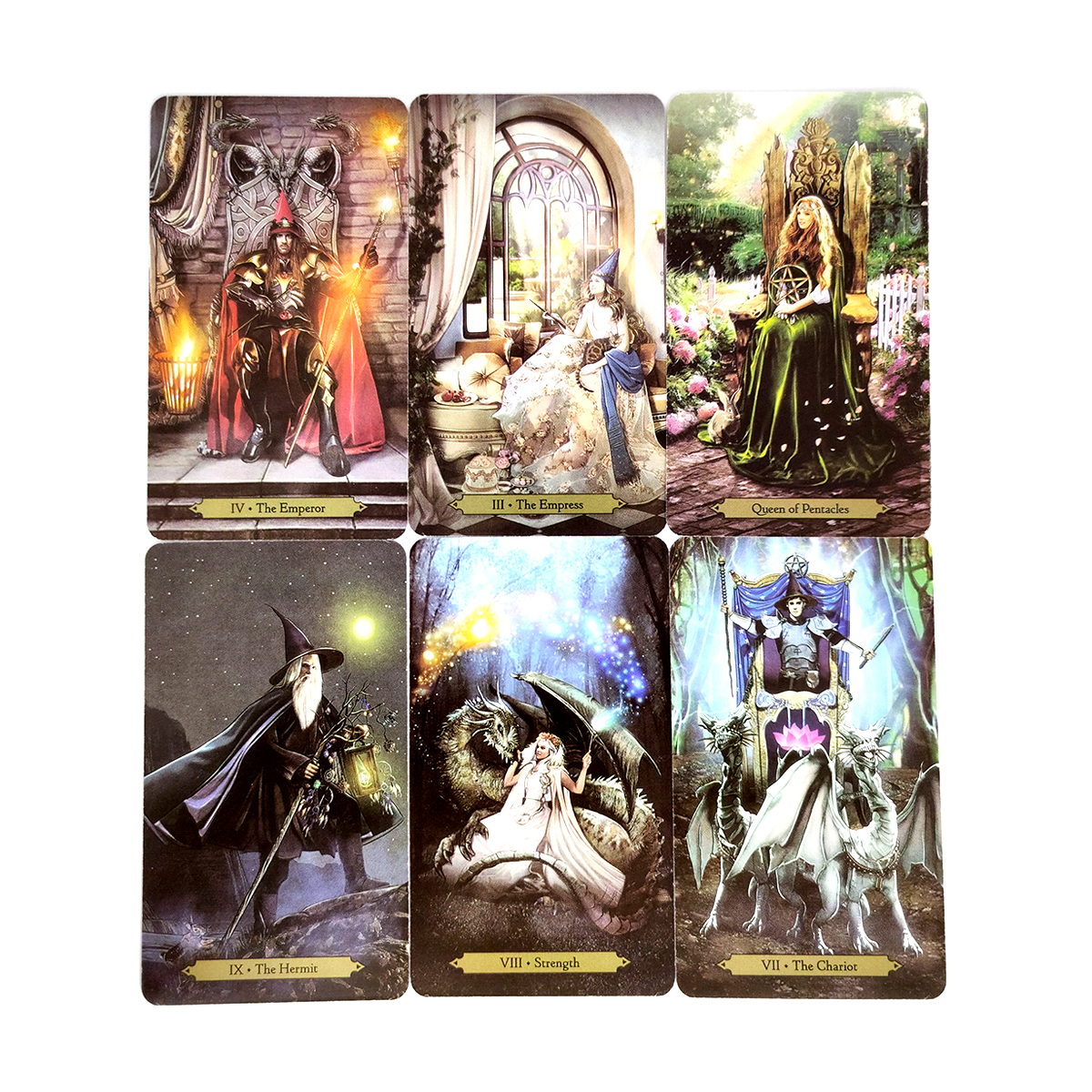 バーバラ・ムーア ウィザーズ タロットカード 占い用 個人使 - Board Game Quantum のレビューと価格