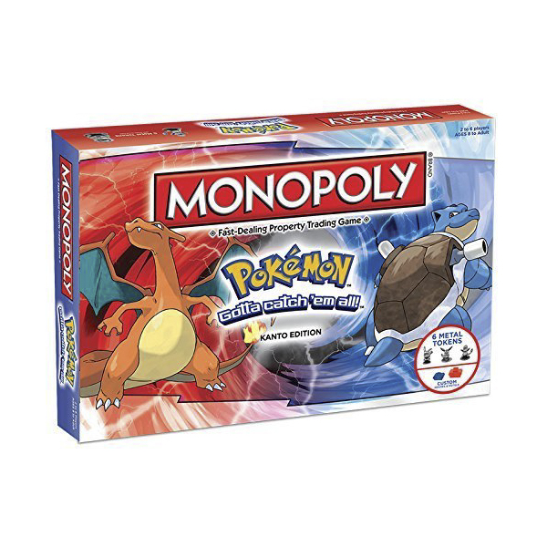 モノポリーポケモンボードゲームカードピカチュウリザードンブラ - Board Game Monopoly のレビューと価格