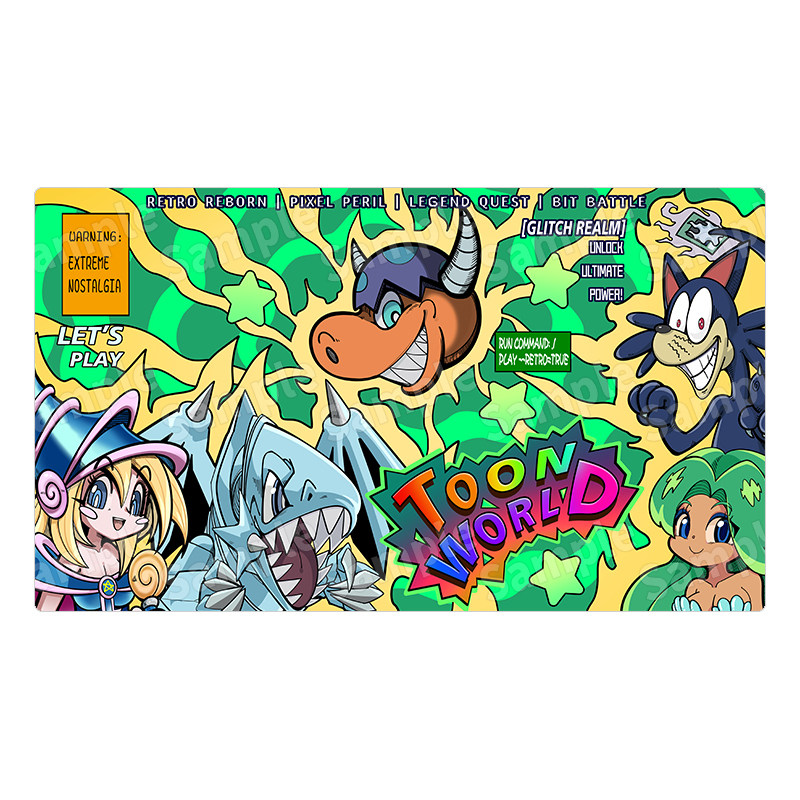 遊戯王！ 600x350mm トゥーン ダークマジシャンガー - Board Game Gi のレビューと価格