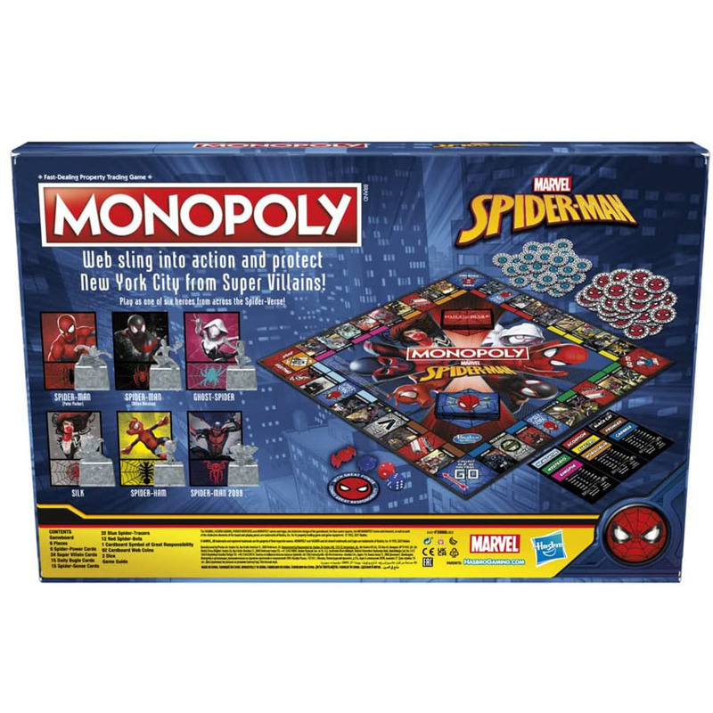 マーベル スパイダーマン モノポリー ボードゲーム 公式ライ - Board Game Monopoly のレビューと価格
