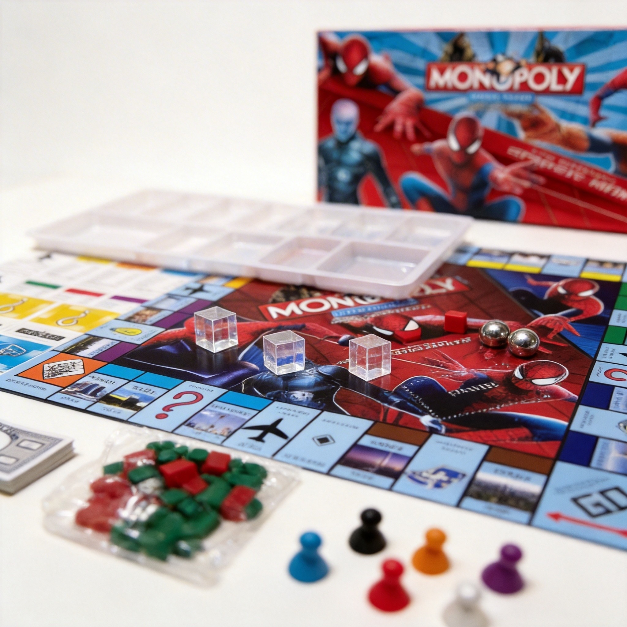 スパイダーマン モノポリー ボードゲーム - スーパーヒーロ - Board Game Monopoly のレビューと価格