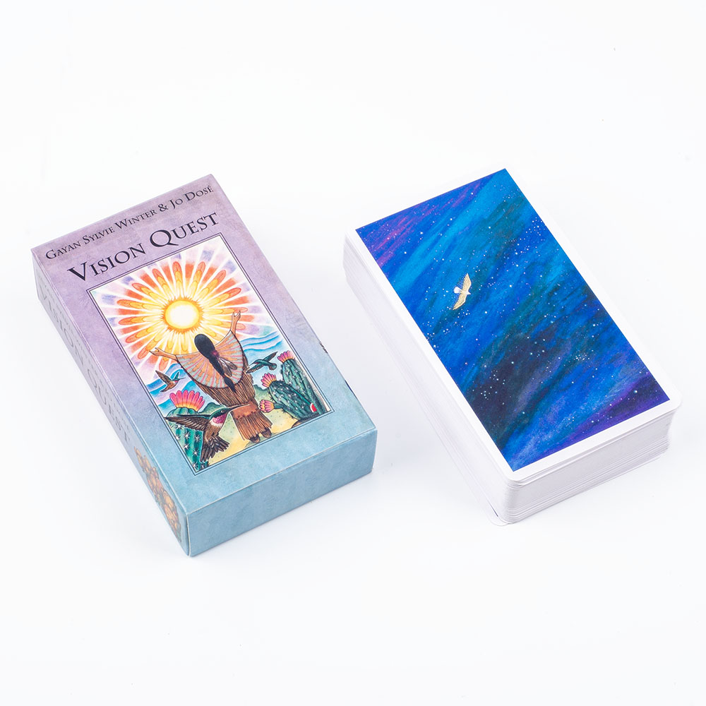 ビジョンクエストタロットカードデッキ,78枚のカードデッキ, - Board Game Quantum のレビューと価格