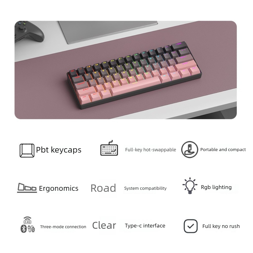 ワイヤレスゲーミングメカニカルキーボード Bluetooth - Board Game Journal のレビューと価格