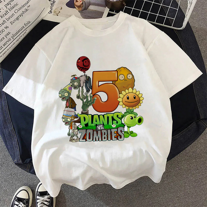 Plantsd VS Zombiesd キッズ Tシャツ漫画 - Board Game Zombie のレビューと価格