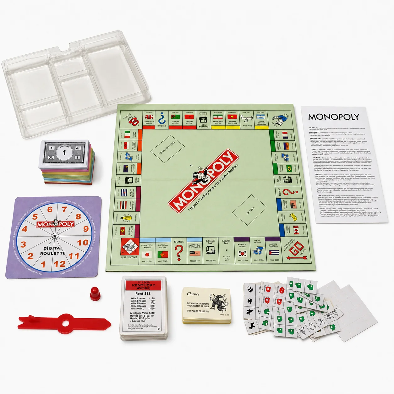 モノポリー クラシック ボードゲーム 家族向け不動産取引ゲー - Board Game Monopoly のレビューと価格