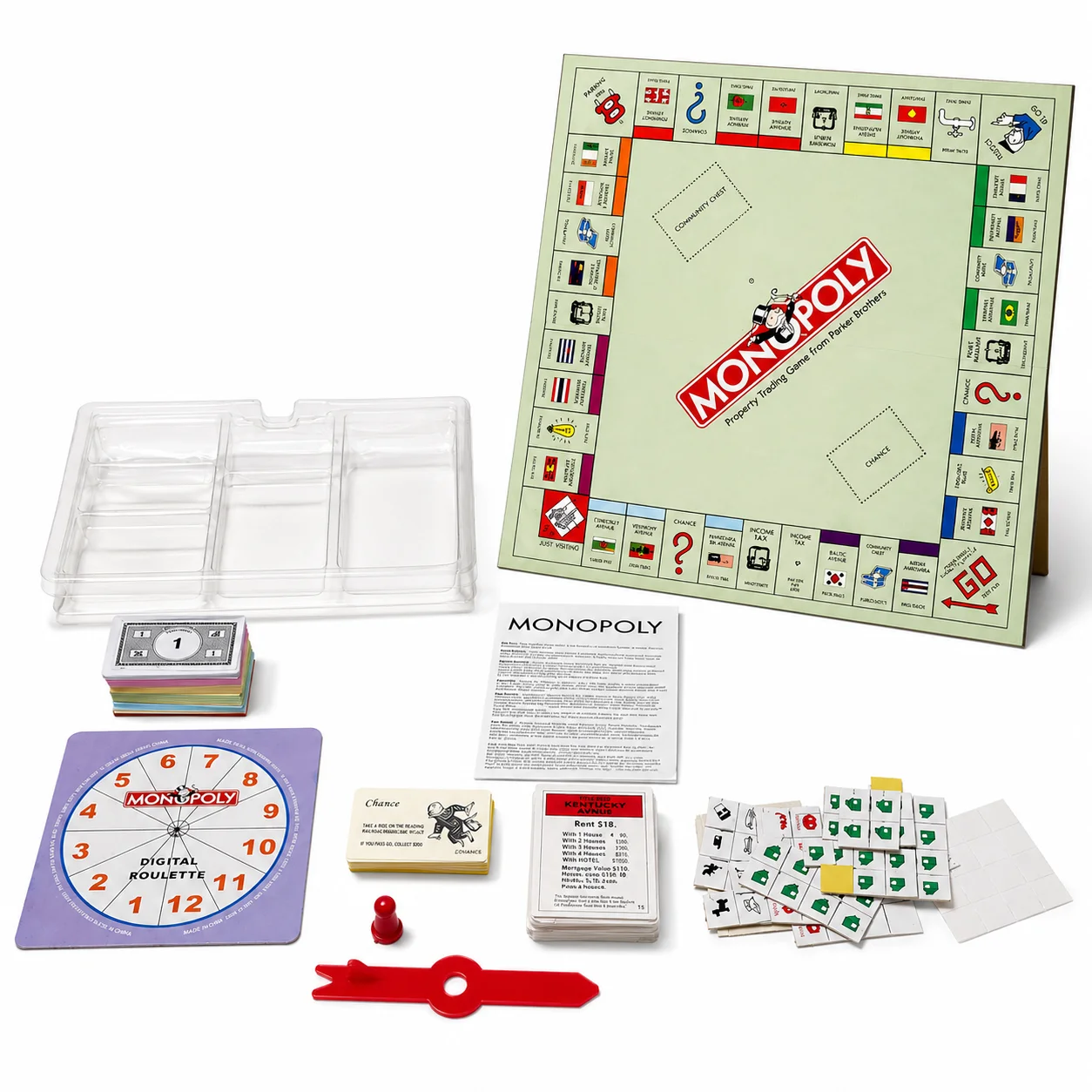 モノポリー クラシック ボードゲーム 家族向け不動産取引ゲー - Board Game Monopoly のレビューと価格