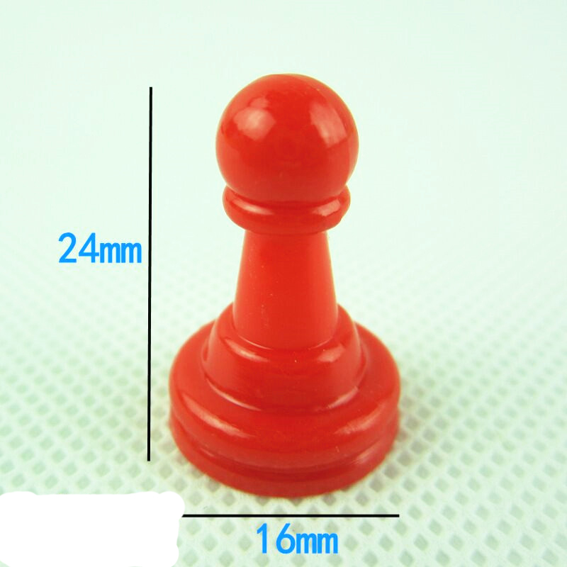 ゲームボードプレーヤー用プラスチックチェス,24x16mm, - Board Game Monopoly のレビューと価格