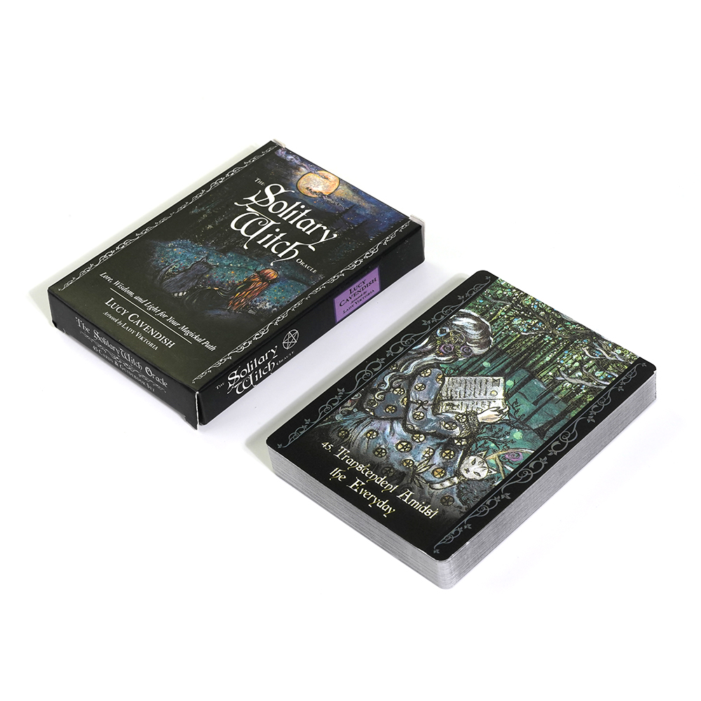 新しい 45 個カード孤独な魔女オラクル英語版オラクルカード - Board Game Quantum のレビューと価格