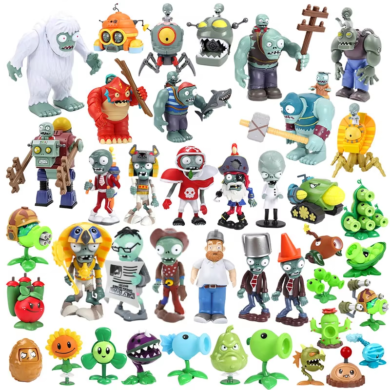 植物 vs ゾンビ フィギュアおもちゃセットエンドウ豆シュー - Board Game Zombie のレビューと価格