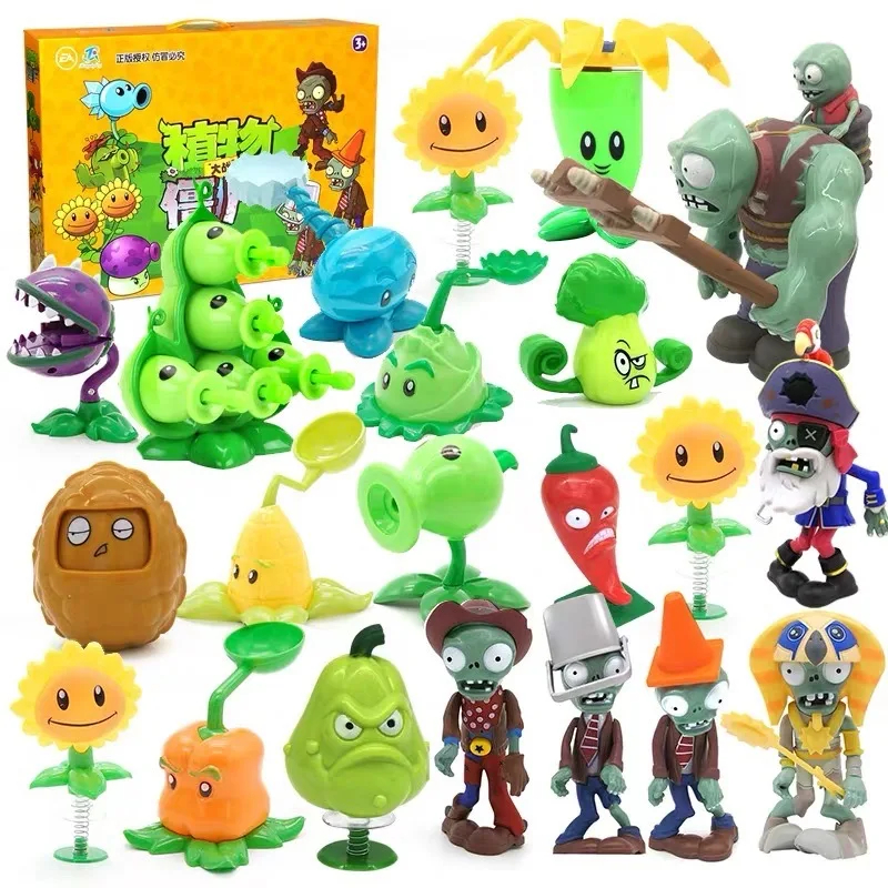 植物 vs ゾンビ フィギュアおもちゃセットエンドウ豆シュー - Board Game Zombie のレビューと価格